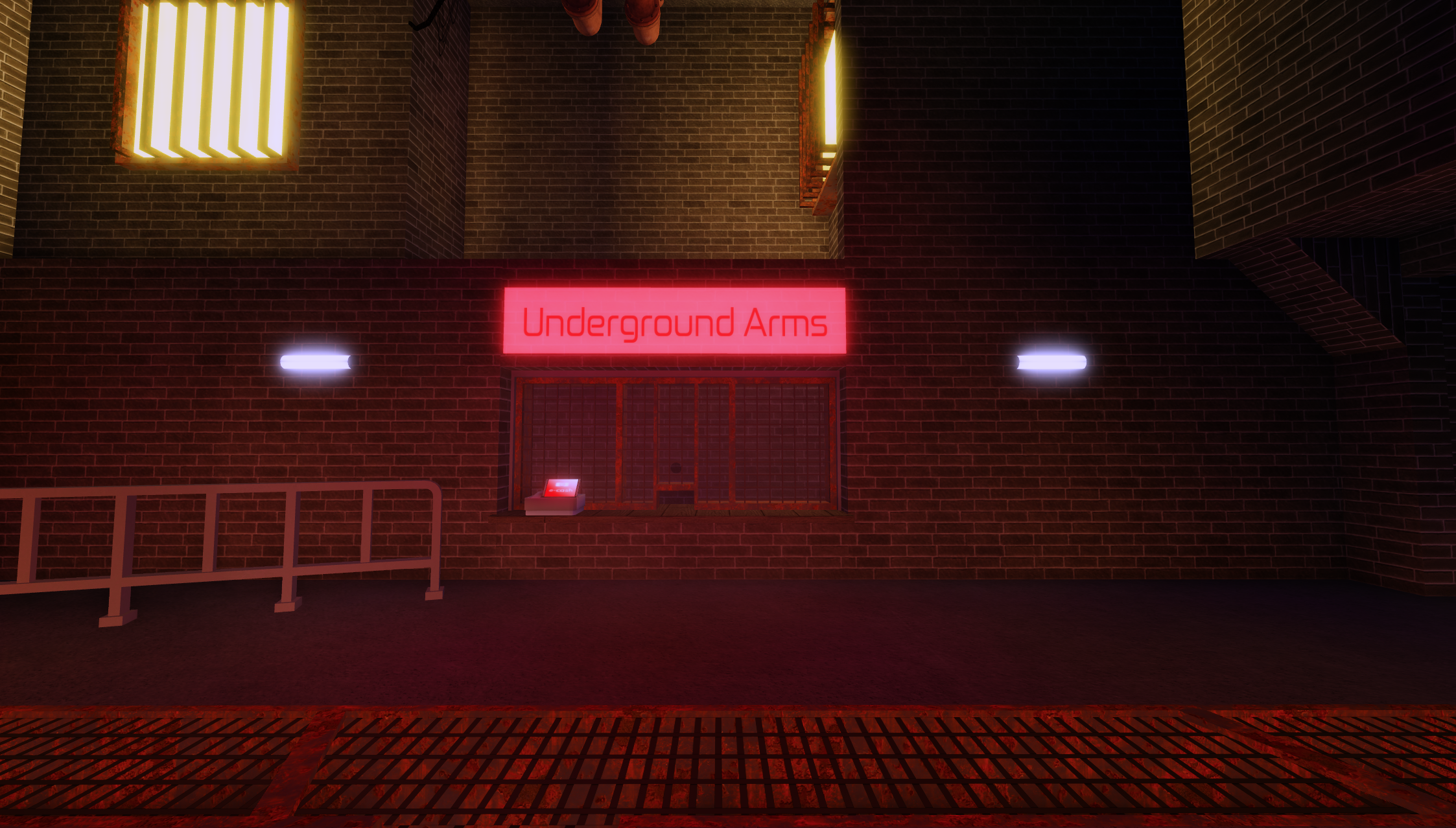 Underground Arms Shiguto Wiki Fandom - roblox neon district all guns