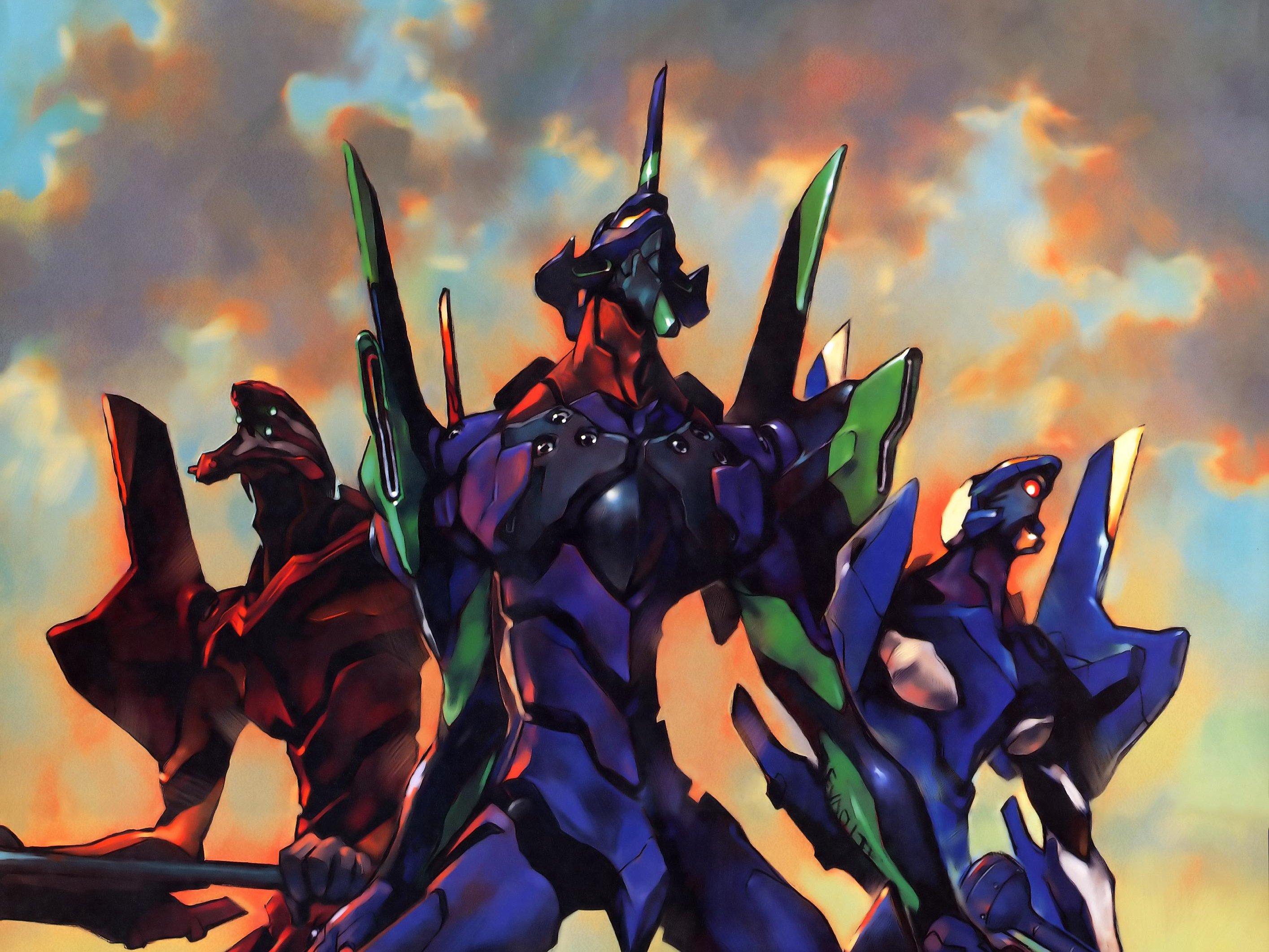 10 Animes com Robôs Gigantes - Animes Mecha  Evangelion, Neon genesis  evangelion, Neon evangelion