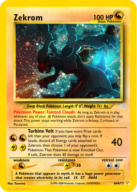 TCG EX Battle Boost - #95 Zekrom