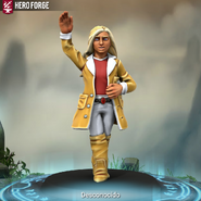 Personaje de la Prueba de Sueprconductor, creado con Heroforge