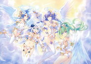 Four Goddesses Online Limited Edition Artwork
