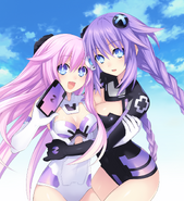 Purple Sister and Purple Heart