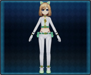 White Cat Suit (Light Green) Rom 4GO