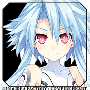 NepVII-White Heart Twitter Icon