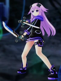 Black Parka Dress VII