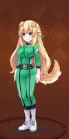 Sentai Suit (No Helmet) + Dog Vert SNRPG