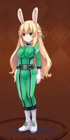 Sentai Suit (No Helmet) + Bunny Vert SNRPG