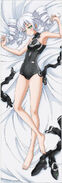 Hyperdimension Neptunia: The Animation Uni/Black Sister Dakimakura (Side B)