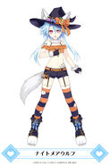 MainichiCH-White Heart Nightmare Wolf