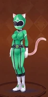 Sentai Suit + Cat Vert SNRPG