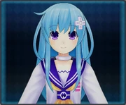 Nepgear's Blue Hair 4GO