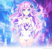 Purple Sister with the Infinite Share Crystal