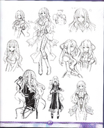 Vert Sketches from Art book #2