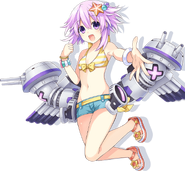 Neptune's Summer Yellow costume render