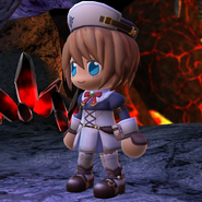 Dressing up like Blanc in Spelunker World