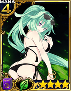 NNC-Green Heart Swimsuit card