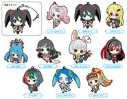 SeHa Girls Trading Rubber Straps