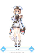 Shiro (White) - Blanc's default costume