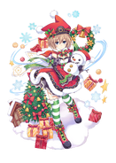 Christmas Blanc