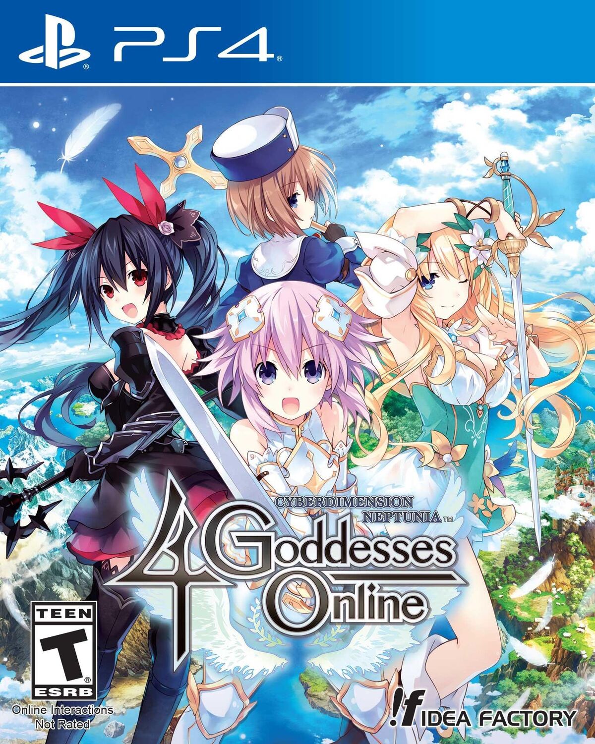 Cyberdimension Neptunia 4 Goddesses Online Hyperdimension Neptunia