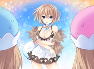 Blanc dreams of herself having large bust.