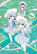 Creating a map with the Lowee sisters (Dengeki Nep no Kai Vol.91)