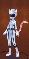 Sentai Suit + Cat Blanc SNRPG