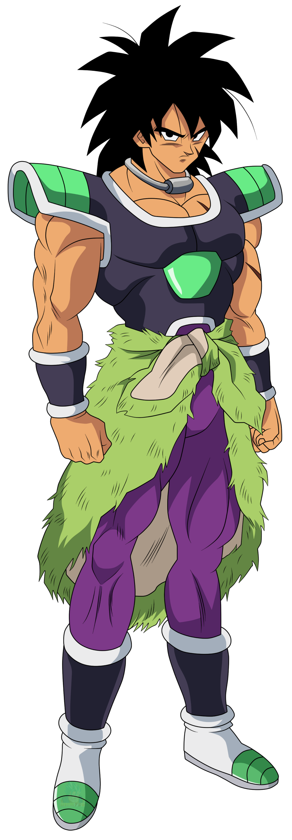 Desenho - Broly Forma Base  Dragon Ball Oficial™ Amino