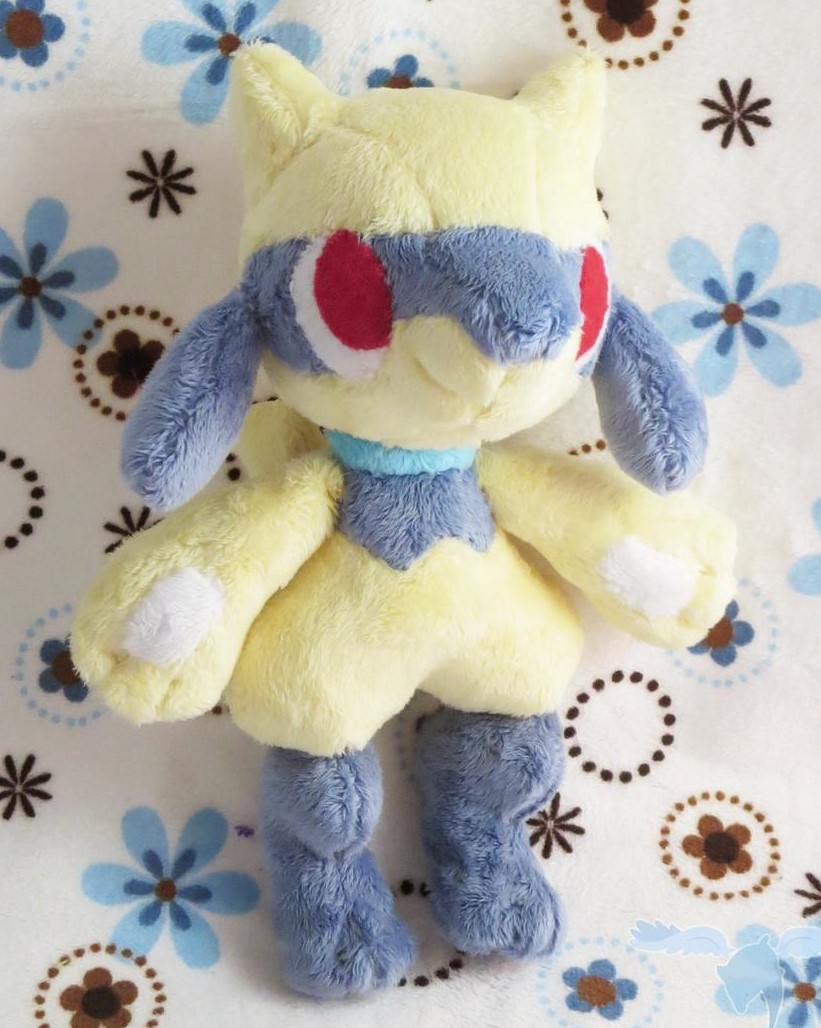 Riolu Plushie Sewing Patterns.