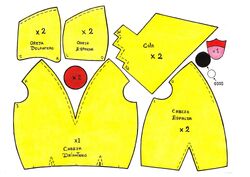 pikachu sewing pattern