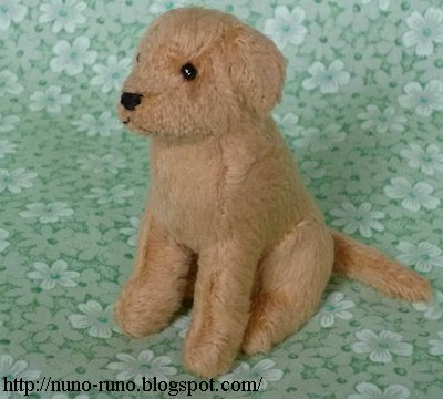 stuffed animal dog pattern