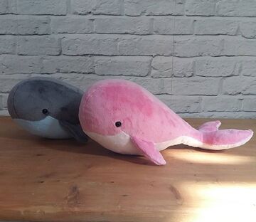 Plushcraft Whale - Over the Rainbow