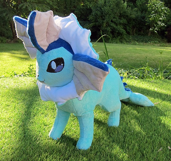 vaporeon plush pattern