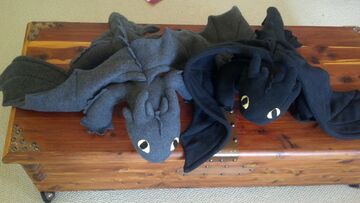 Toothless Plushie Sewing Pattern Tracey McNamee Craft Resource