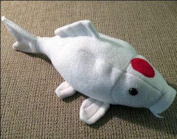 Fish plush pattern hotsell