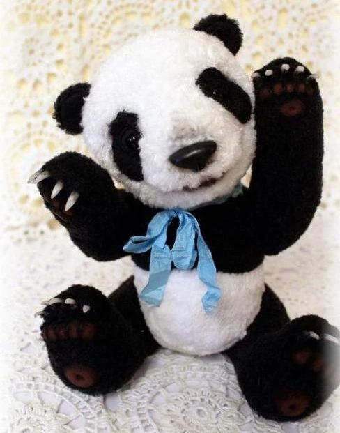 Panda Plushie Sewing Pattern (Tatyana Fedorova) | Craft Resource Wiki ...