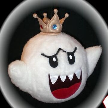 King boo cheap plush with crown
