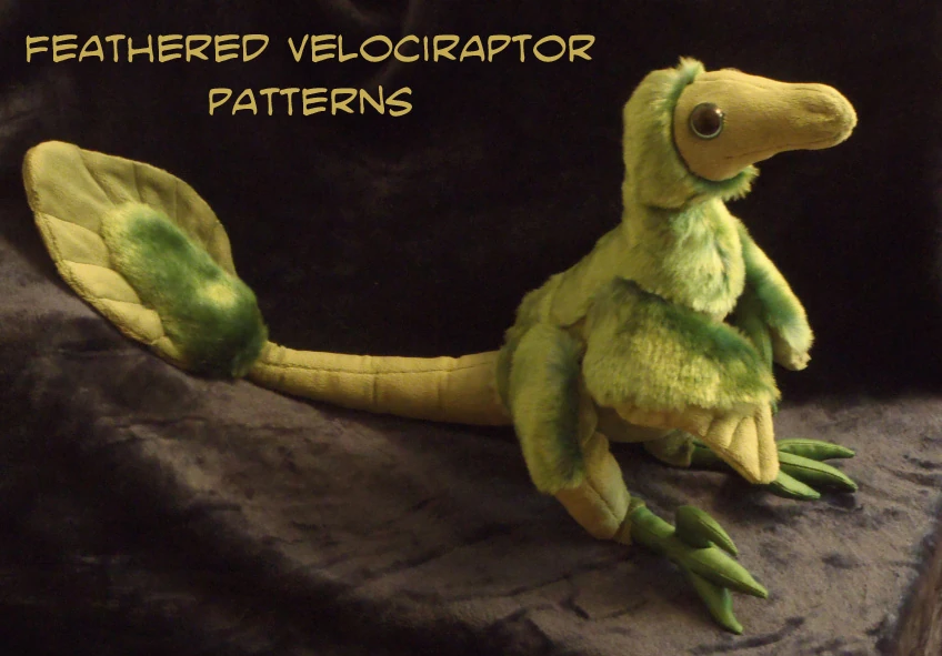 velociraptor stuffed animal
