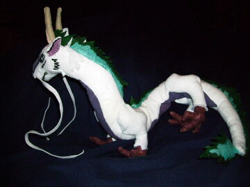 Haku dragon plush on sale