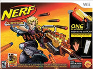 Shane as he appears on the Nerf N-Strike packaging.