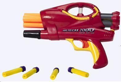 NERF Air Pressure Supermaxx 3000 Toy 8 Shot Dart Blaster 1999 RARE MIOP for sale online 