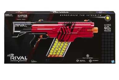 Pistolet rival Finisher XX-700 et Billes en Mousse Nerf Rival