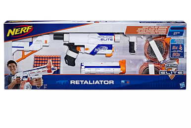 Nerf retaliator elite plus pack store