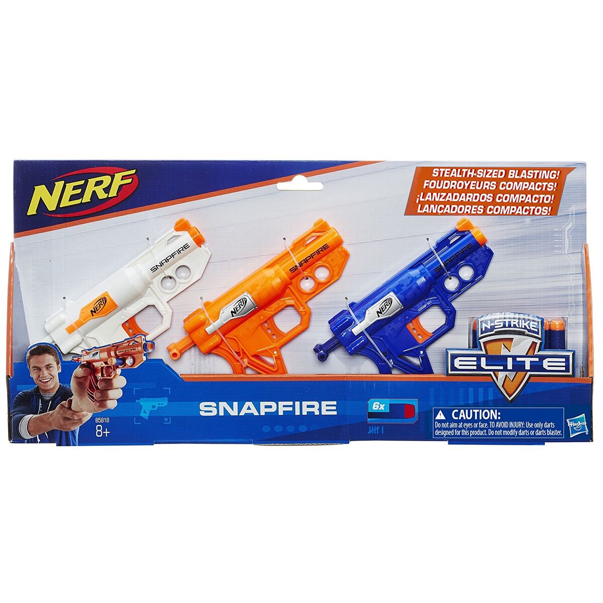 NERF Elite 2.0 Tactical Blaster - 3pk