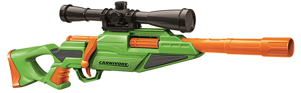 tops AIR WARRIORS CARNIVORE SNIPER NERF GUN Next Day Shift-Out