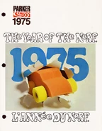 1975-1.jpg (103 KB) A splash page from the 1975 Parker Brothers catalog, featuring the Nerf-Mobile line.