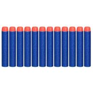 The standard blue and orange Elite Darts.