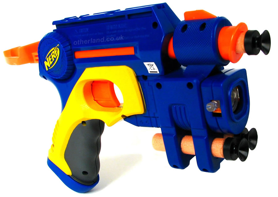  Nerf N-Strike Maverick - Colors May Vary(Discontinued by  manufacturer) : Toys & Games