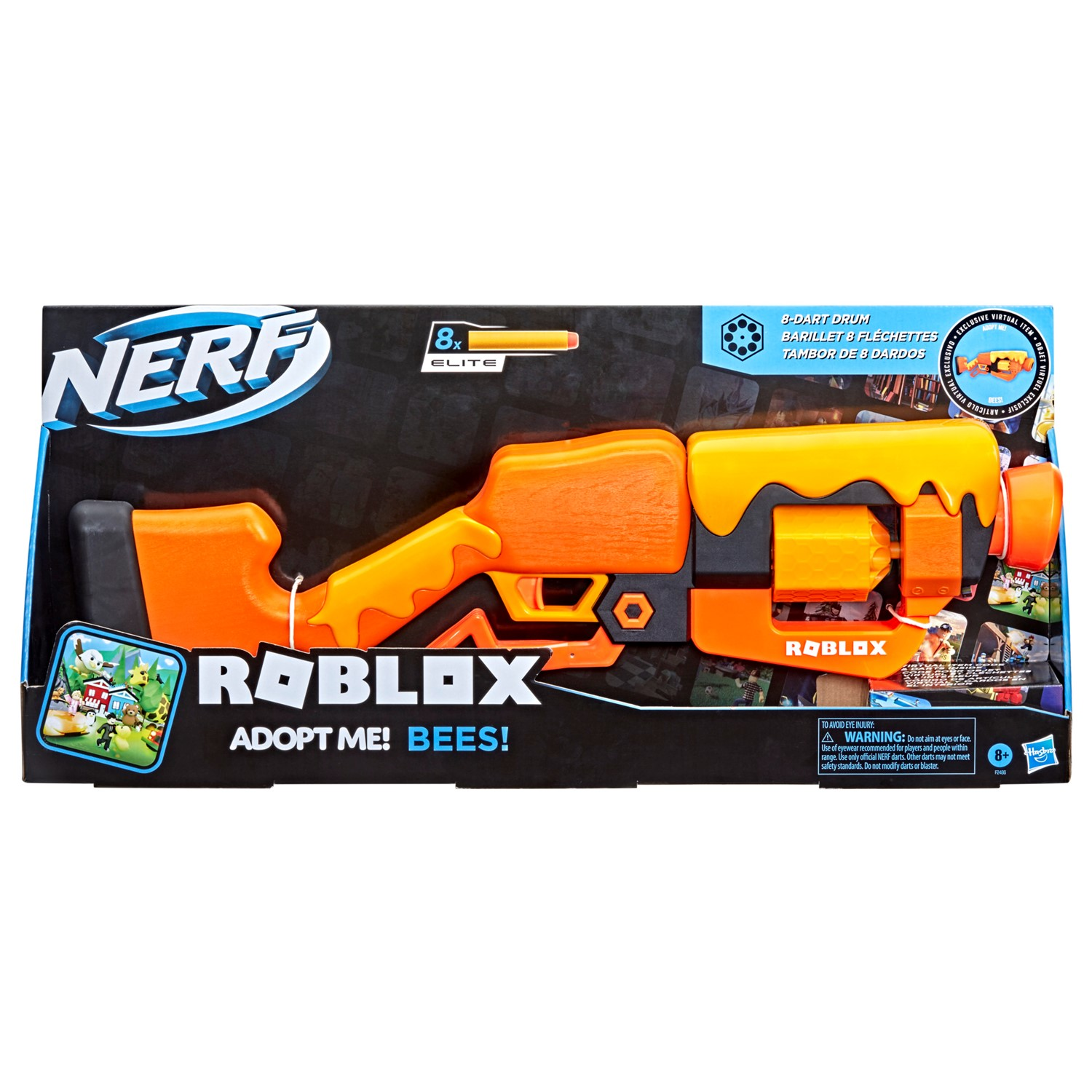 NERF Roblox Jailbreak: Armory, Includes 2 Hammer-Action Blasters, 10 Elite  Darts, Code to Unlock in-Game Virtual Item