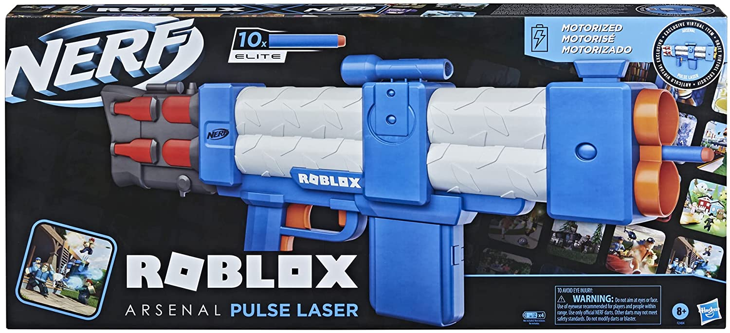 NERF Roblox Arsenal Pulse Laser Motorized Blaster Instructions